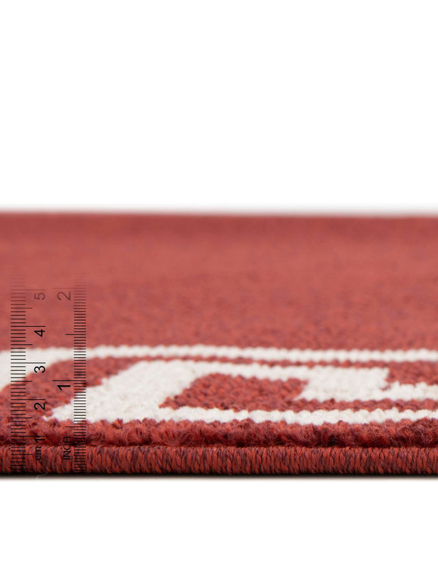 Terracotta 7' 10 x 7' 10 Athens Round Area Rug 100% Polypropylene With Cotton Backing Easy Clean Indoor Living Dining Room Bedroom Office Carpet for Sale at Rug Engine