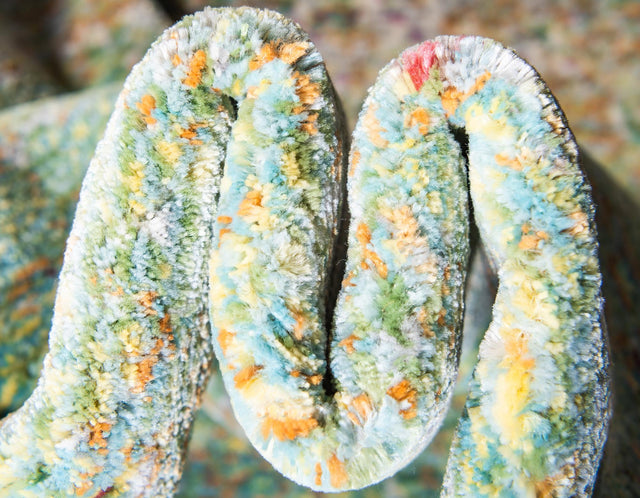 Green 6' 1 x 6' 1 Austin Round Area Rug 100% Polyester Durable Cotton Backing Living Dining Room Bedroom Office Vintage Decor Carpet for Sale at Rug Engine