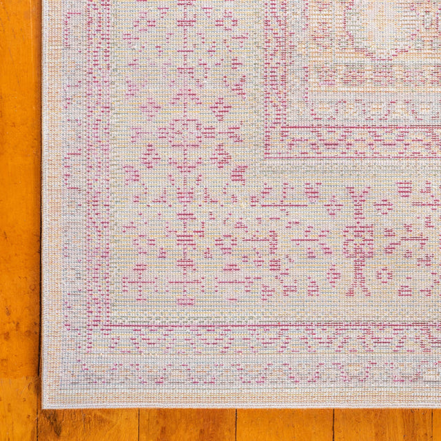 Gold 3' 3 x 5' 3 Austin Rectangle Area Rug 100% Polyester Durable Cotton Backing Living Dining Room Bedroom Office Vintage Decor Carpet for Sale at Rug Engine