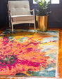 Multicolor 10' 6 x 16' 5 Estrella Rectangle Area Rug 100% Polypropylene Non-Shedding Stain Resistant Carpet Colorful Modern Abstract Design Easy Clean for Home Decor for Sale at Rug Engine