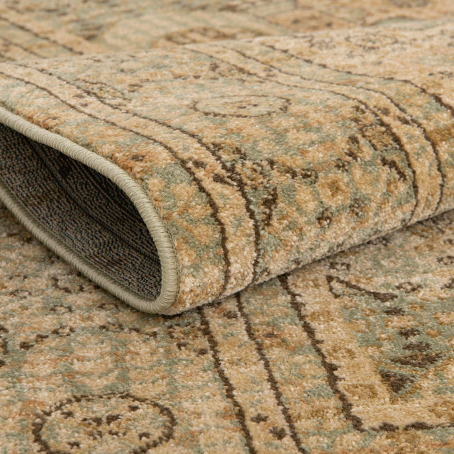 Light Green 5' 1 x 8' Palace Rectangle Area Rug