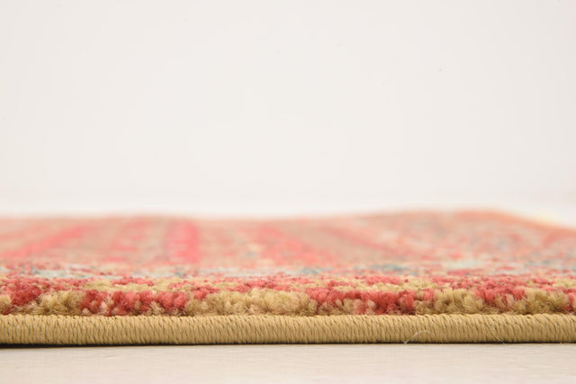 Red 2' 7 x 10' Palace Runner Area Rug