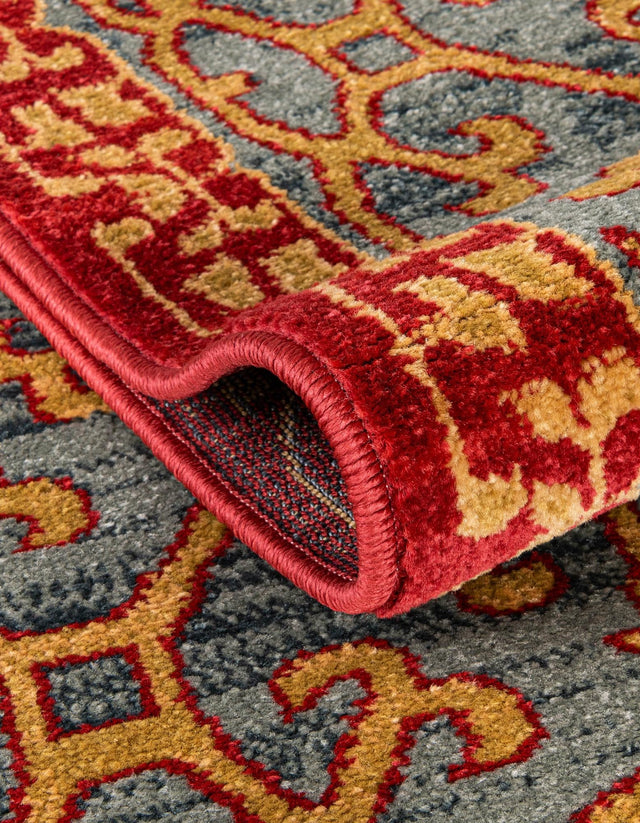 Navy Blue 2' 7 x 10' Palace Runner Area Rug