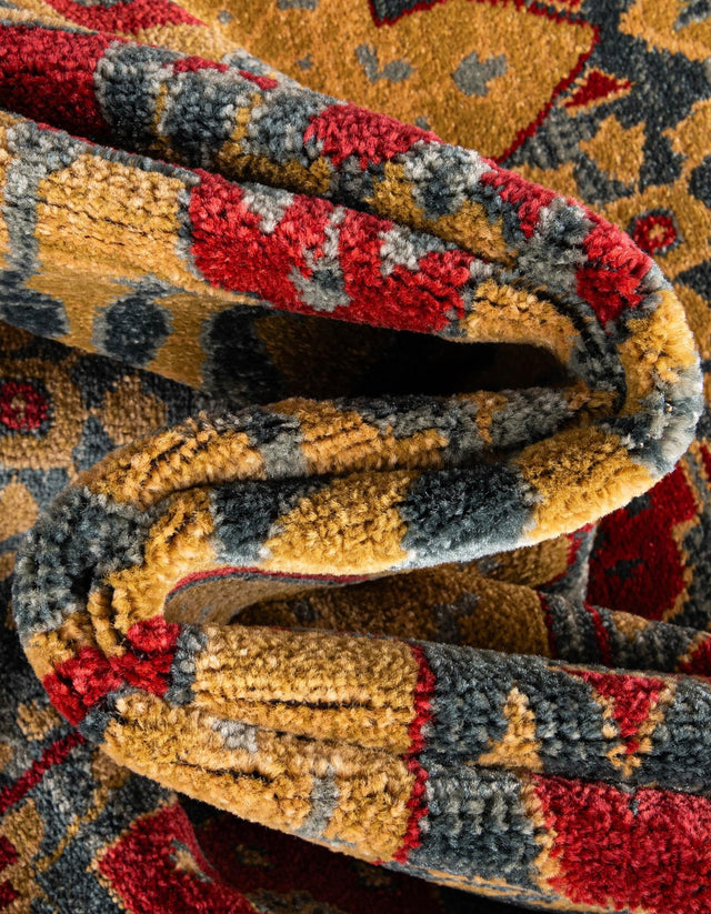 Navy Blue 2' 7 x 10' Palace Runner Area Rug