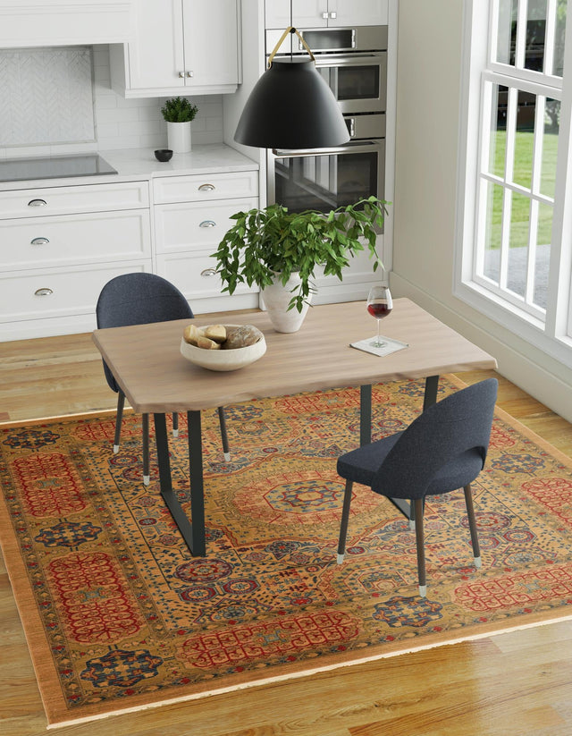 Beige 10' x 11' 4 Palace Rectangle Rug