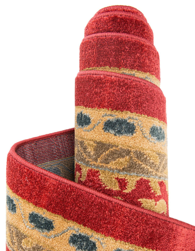 Red 2' x 6' 1 Palace Runner Area Rug