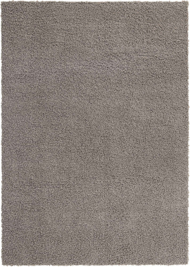 Cloud Gray 7' 1 x 10' Solid Shag Rectangle Area Rug Thick Soft Touch Fluffy & Plush Shaggy Pile Durable Minimalist Carpet for Classic Interior Design for Sale at Rug Engine