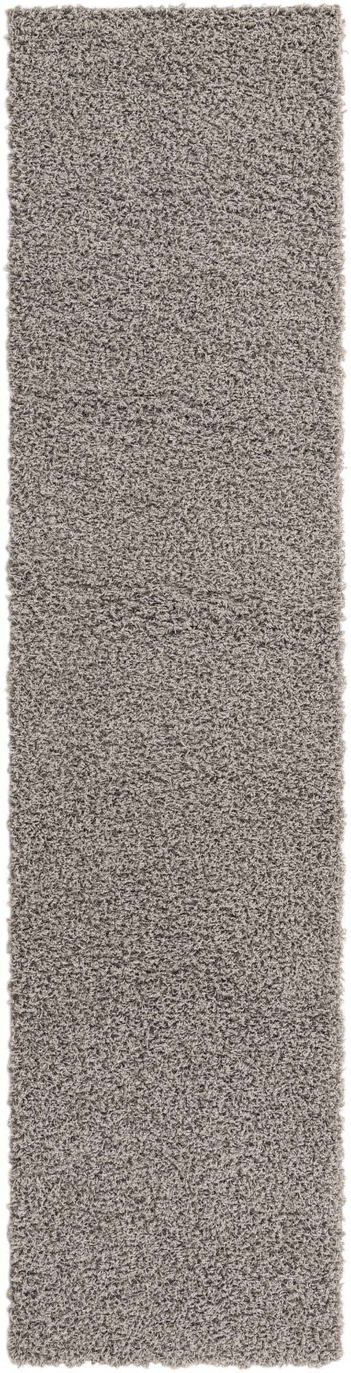 Cloud Gray 2' 7 x 10' Solid Shag Runner Area Rug Thick Soft Touch Fluffy & Plush Shaggy Pile Durable Minimalist Carpet for Classic Interior Design for Sale at Rug Engine