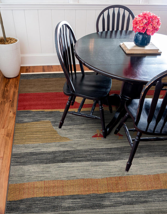 Blue 10' x 10' Fars Square Area Rug 100% Polypropylene Unique Traditional Carpet for Classical Living, Dining Room & Office Spaces for Sale at Rug Engine