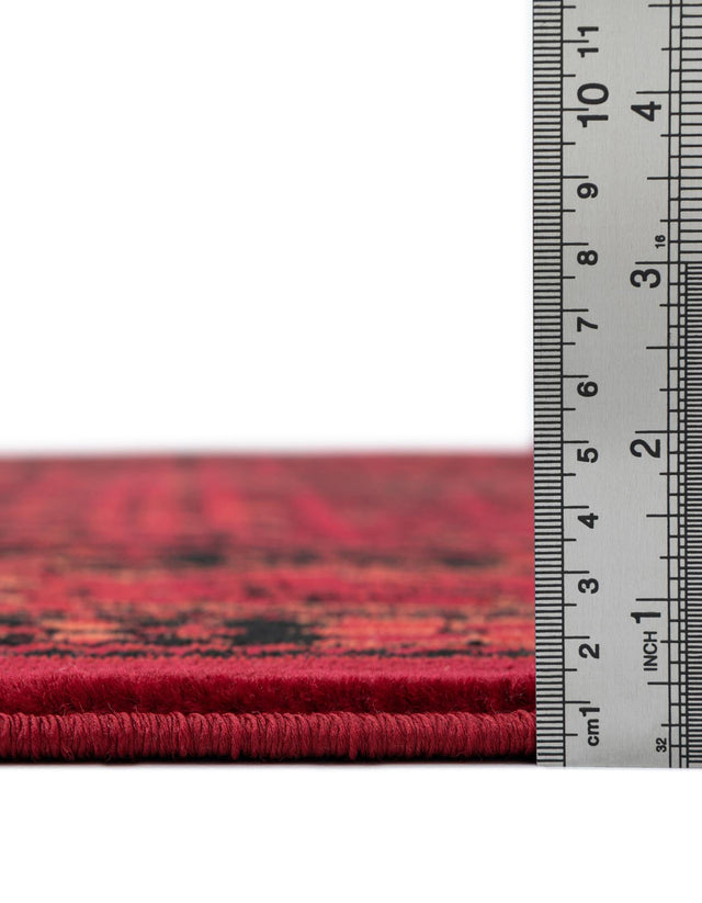 Red 10' x 13' 1 Tekke Rectangle Area Rug Classic Traditional Vintage Design Carpet for Living Rooms, Dining, Bedrooms, Office Space for Sale at Rug Engine