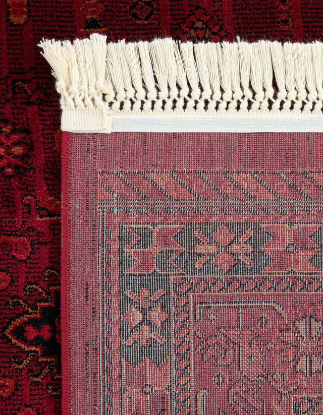 Red 10' x 13' 1 Tekke Rectangle Area Rug Classic Traditional Vintage Design Carpet for Living Rooms, Dining, Bedrooms, Office Space for Sale at Rug Engine