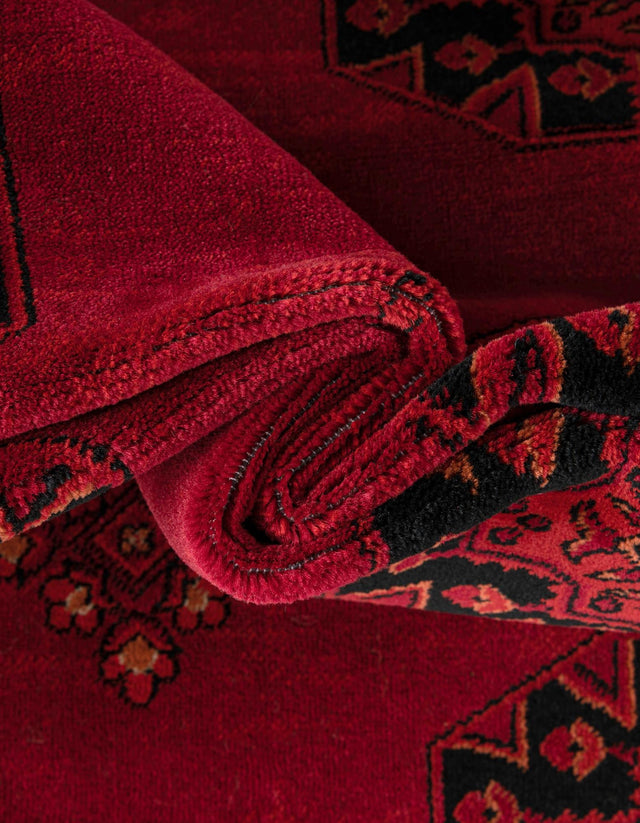 Red 2' 7 x 10' Tekke Runner Area Rug Classic Traditional Vintage Design Carpet for Living Rooms, Dining, Bedrooms, Office Space for Sale at Rug Engine