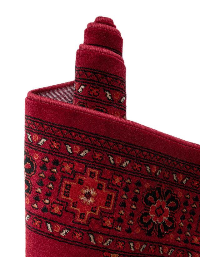 Red 2' x 6' 1 Tekke Runner Area Rug Classic Traditional Vintage Design Carpet for Living Rooms, Dining, Bedrooms, Office Space for Sale at Rug Engine