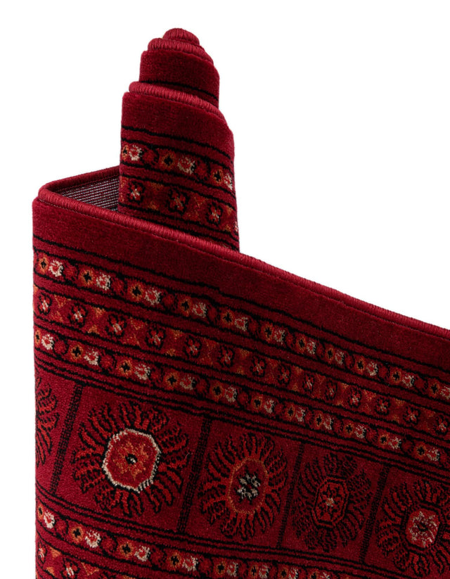Red 2' x 6' 1 Tekke Runner Area Rug Classic Traditional Vintage Design Carpet for Living Rooms, Dining, Bedrooms, Office Space for Sale at Rug Engine