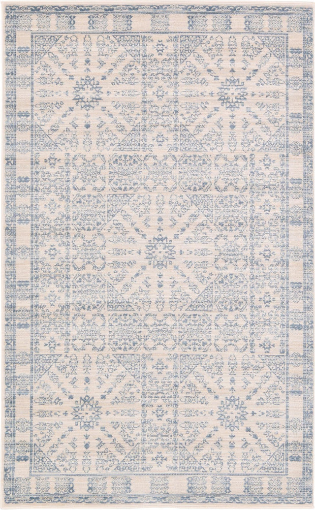 Beige 3' 3 x 5' 3 Paris Rectangle Area Rug