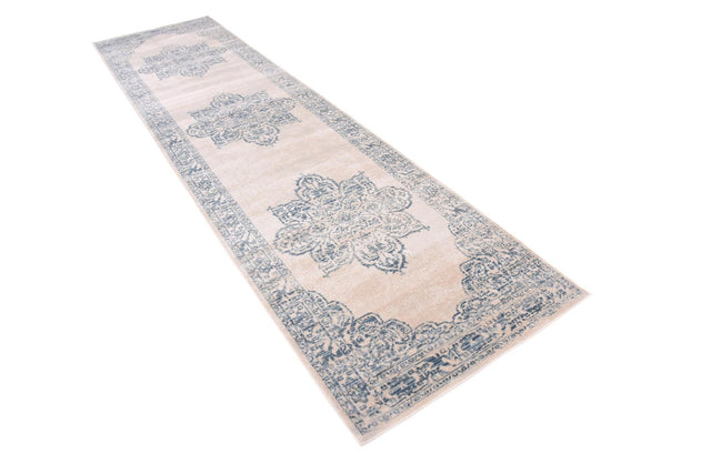 Beige 2' 7 x 10' Paris Runner Area Rug