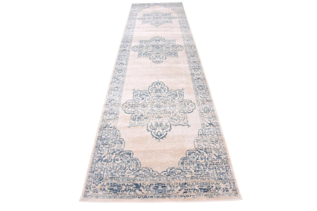 Beige 2' 7 x 10' Paris Runner Area Rug
