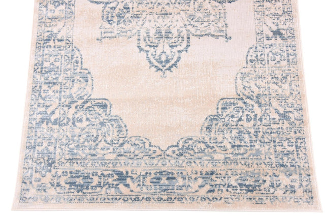 Beige 2' 7 x 10' Paris Runner Area Rug