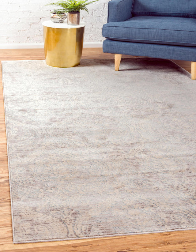 Gray 7' x 10' Paris Rectangle Area Rug