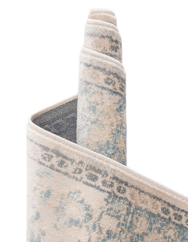 Beige 2' 7 x 10' Paris Runner Area Rug