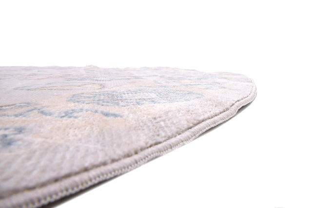 Gray 6' 1 x 6' 1 Paris Round Area Rug