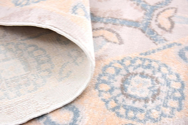 Gray 6' 1 x 6' 1 Paris Round Area Rug