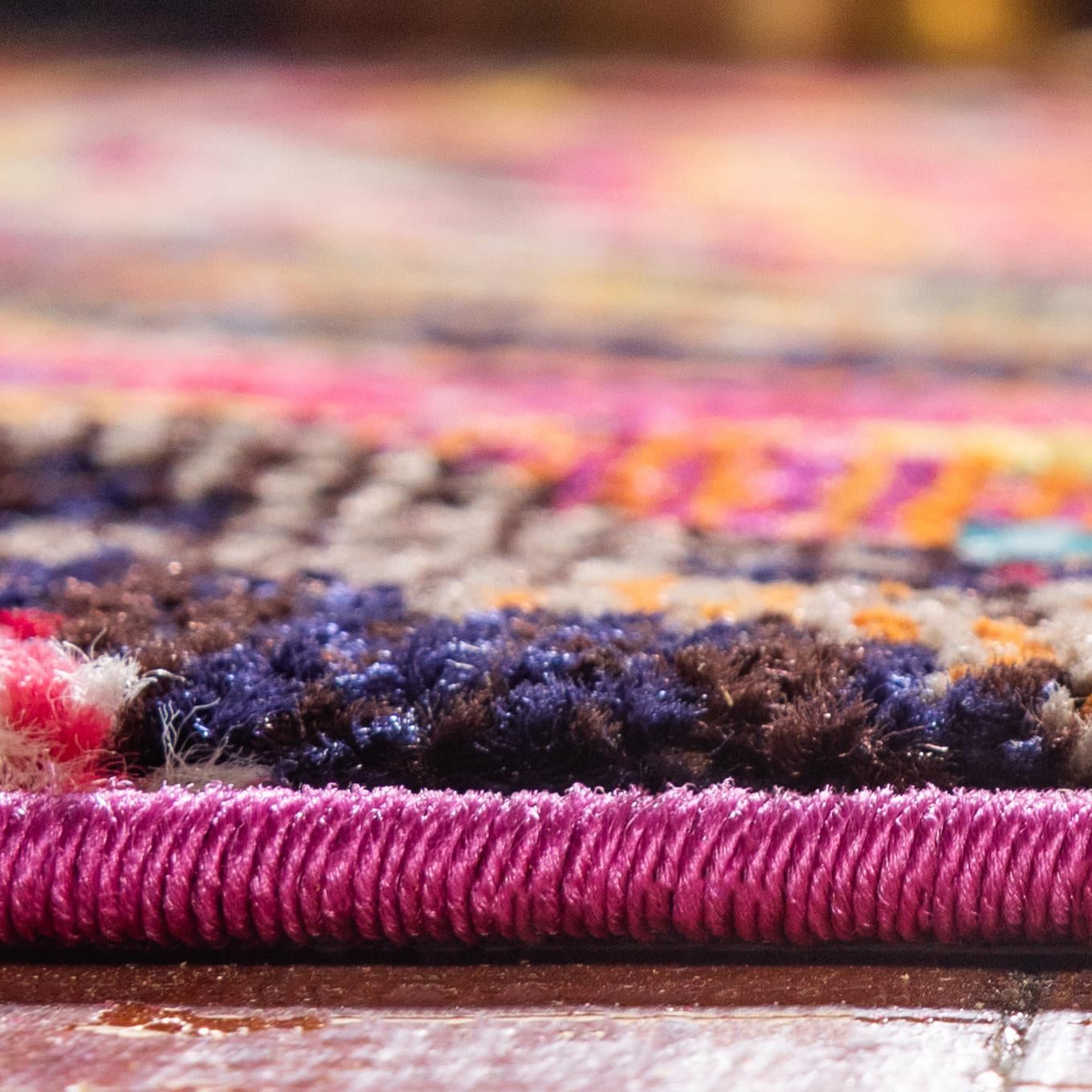 Multicolor 10' 6 x 16' 5 Estrella Rectangle Area Rug 100% Polypropylene Non-Shedding Stain Resistant Carpet Colorful Modern Abstract Design Easy Clean for Home Decor for Sale at Rug Engine