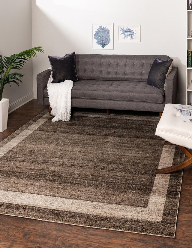 Light Brown 7' 10 x 7' 10 Del Mar Square Area Rug 100% Polypropylene Easy Clean Stain Resistant Vivid Modern Carpet Mat for Home Decor Interior Designing for Sale at Rug Engine