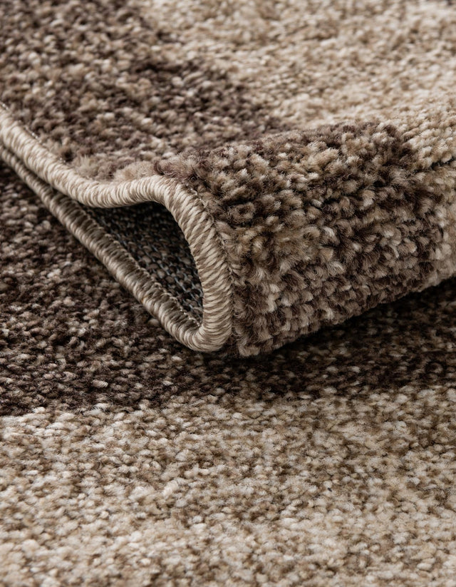 Light Brown 2' x 6' 1 Del Mar Runner Area Rug 100% Polypropylene Easy Clean Stain Resistant Vivid Modern Carpet Mat for Home Decor Interior Designing for Sale at Rug Engine
