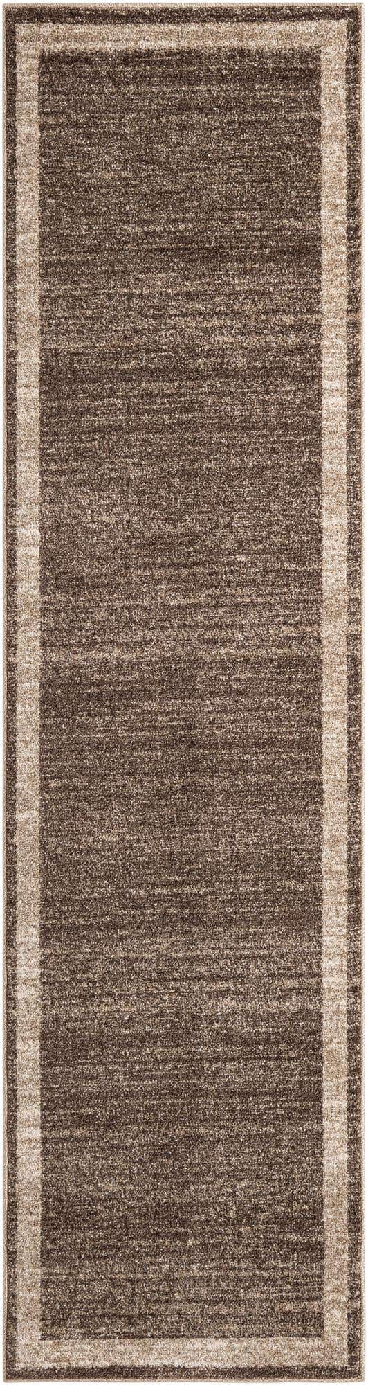 Light Brown 2' 7 x 10' Del Mar Runner Area Rug 100% Polypropylene Easy Clean Stain Resistant Vivid Modern Carpet Mat for Home Decor Interior Designing for Sale at Rug Engine