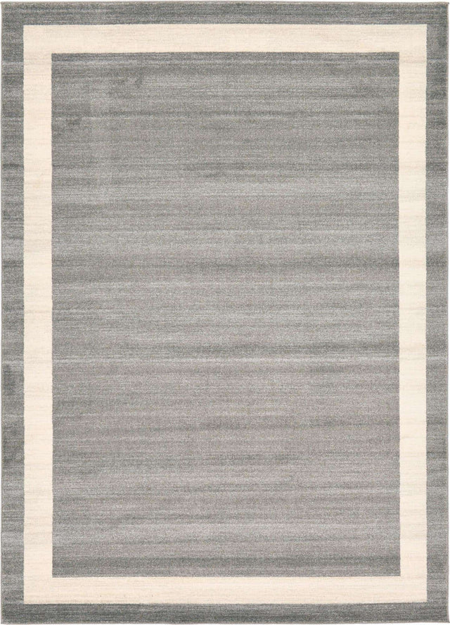 Gray 7' 10 x 11' Del Mar Rectangle Area Rug 100% Polypropylene Easy Clean Stain Resistant Vivid Modern Carpet Mat for Home Decor Interior Designing for Sale at Rug Engine