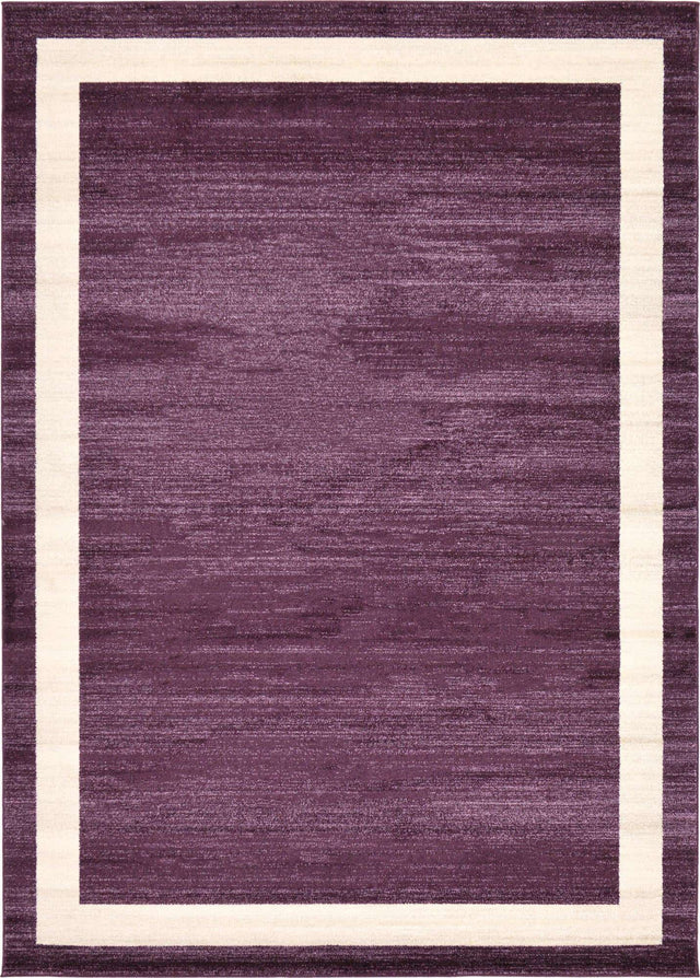 Violet 7' 1 x 10' Del Mar Rectangle Area Rug 100% Polypropylene Easy Clean Stain Resistant Vivid Modern Carpet Mat for Home Decor Interior Designing for Sale at Rug Engine
