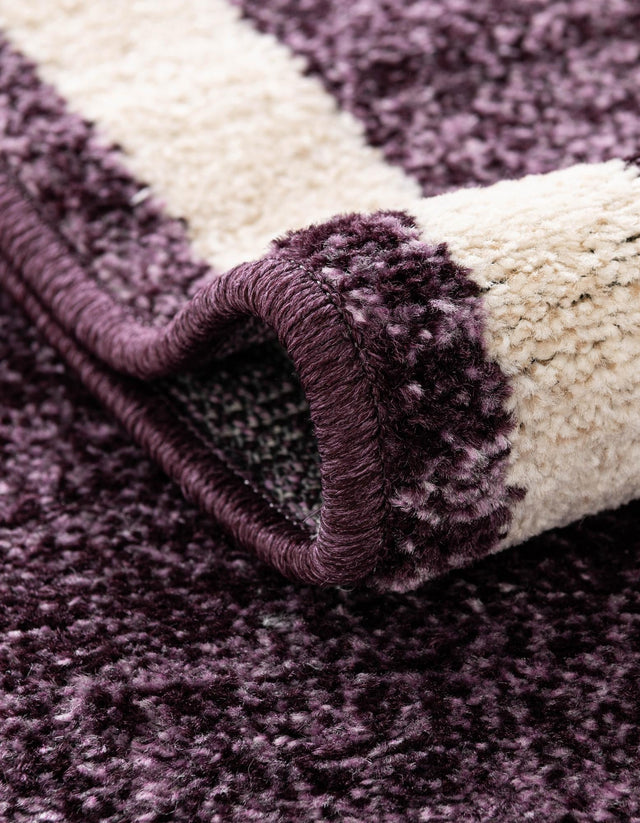 Violet 7' 1 x 10' Del Mar Rectangle Area Rug 100% Polypropylene Easy Clean Stain Resistant Vivid Modern Carpet Mat for Home Decor Interior Designing for Sale at Rug Engine