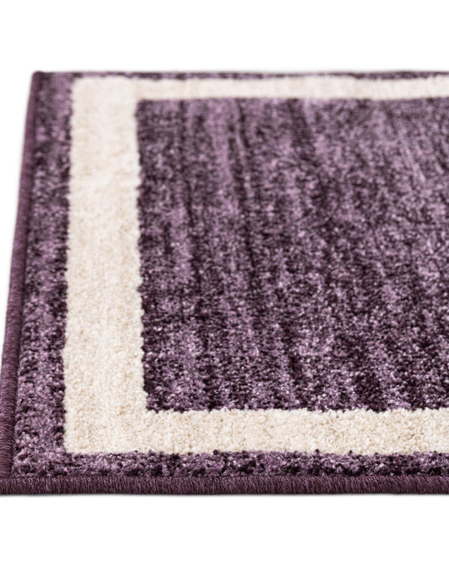 Violet 7' 1 x 10' Del Mar Rectangle Area Rug 100% Polypropylene Easy Clean Stain Resistant Vivid Modern Carpet Mat for Home Decor Interior Designing for Sale at Rug Engine