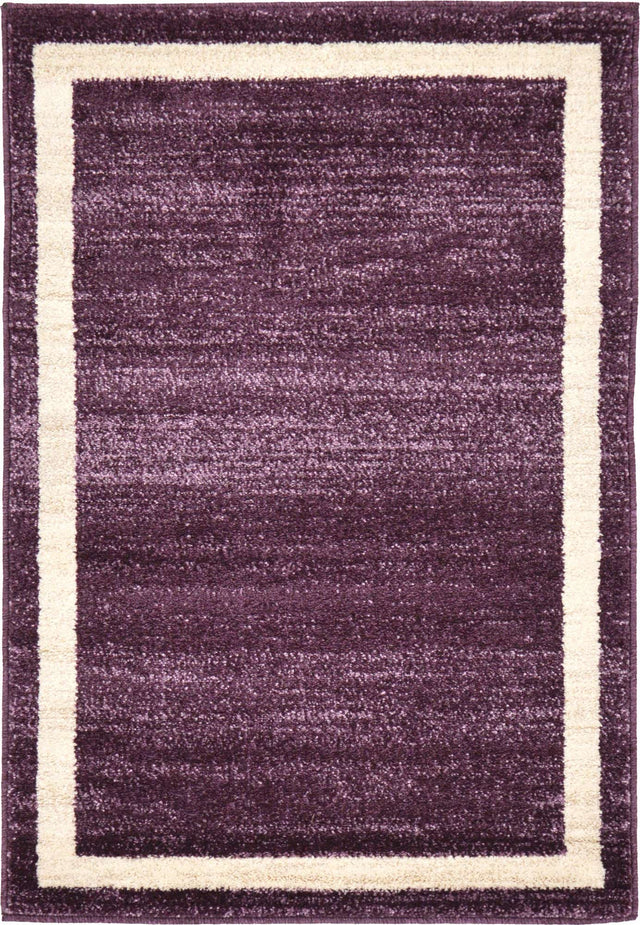 Violet 2' x 3' 1 Del Mar Rectangle Area Rug 100% Polypropylene Easy Clean Stain Resistant Vivid Modern Carpet Mat for Home Decor Interior Designing for Sale at Rug Engine