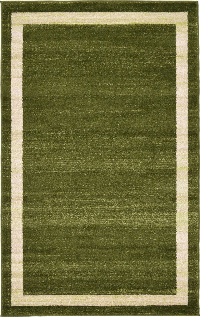 Green 3' 1 x 5' 3 Del Mar Rectangle Area Rug 100% Polypropylene Easy Clean Stain Resistant Vivid Modern Carpet Mat for Home Decor Interior Designing for Sale at Rug Engine