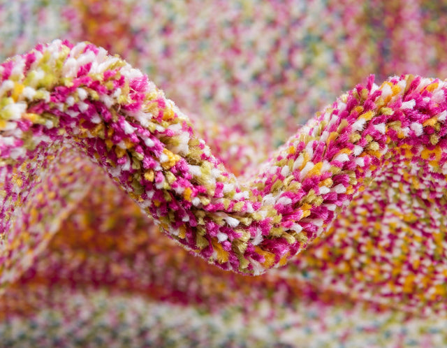 Multicolor 9' x 12' 2 Lyon Rectangle Area Rug Vivid Colorful Abstract Modern 100% Polypropylene Carpet for Living Room, Dining, Office for Sale at Rug Engine