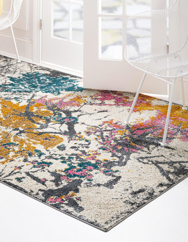 Beige 2' x 3' 1 Aurora Rectangle Area Rug 60% Polypropylene & 40% Polyester Living Dining Room Bedroom Office Modern Decor Carpet for Sale at Rug Engine