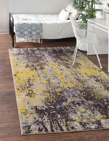 Multicolor 10' 6 x 16' 5 Estrella Rectangle Area Rug 100% Polypropylene Non-Shedding Stain Resistant Carpet Colorful Modern Abstract Design Easy Clean for Home Decor for Sale at Rug Engine