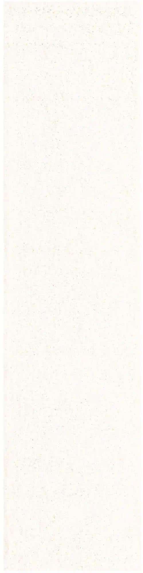 Snow White 2' 7 x 10' Solid Shag Runner Area Rug Thick Soft Touch Fluffy & Plush Shaggy Pile Durable Minimalist Carpet for Classic Interior Design for Sale at Rug Engine
