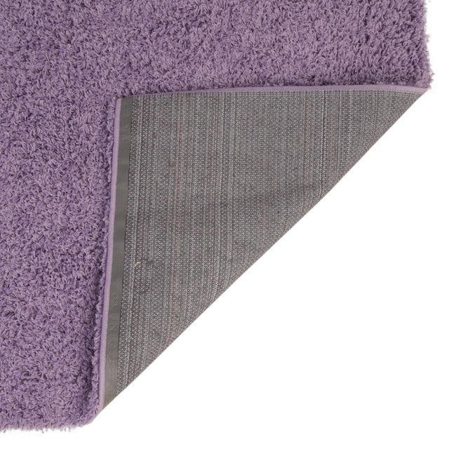 Lilac 2' 7 x 19' 8 Solid Shag Runner Area Rug Thick Soft Touch Fluffy & Plush Shaggy Pile Durable Minimalist Carpet for Classic Interior Design for Sale at Rug Engine