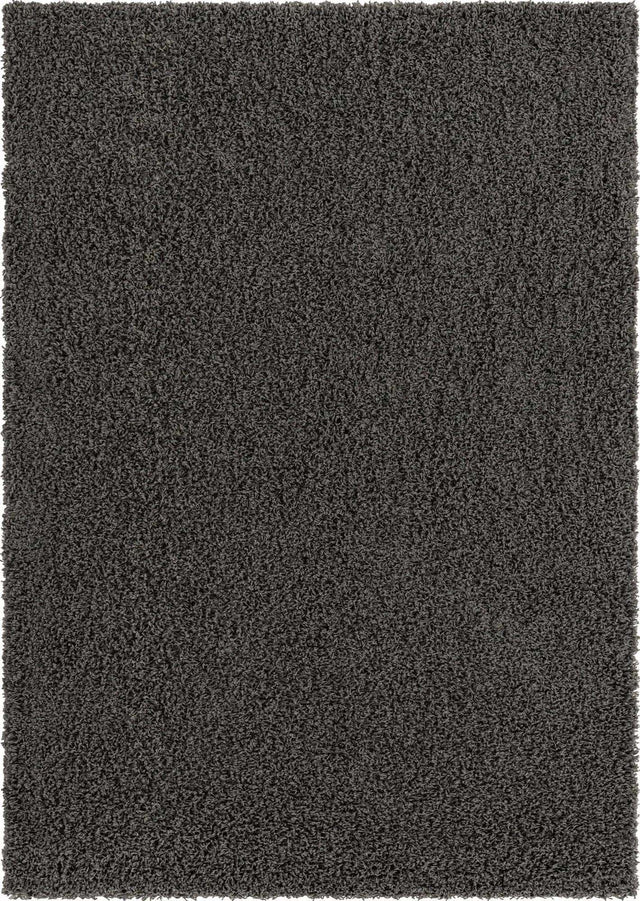 Graphite Gray 2' x 3' 1 Solid Shag Rectangle Area Rug Thick Soft Touch Fluffy & Plush Shaggy Pile Durable Minimalist Carpet for Classic Interior Design for Sale at Rug Engine