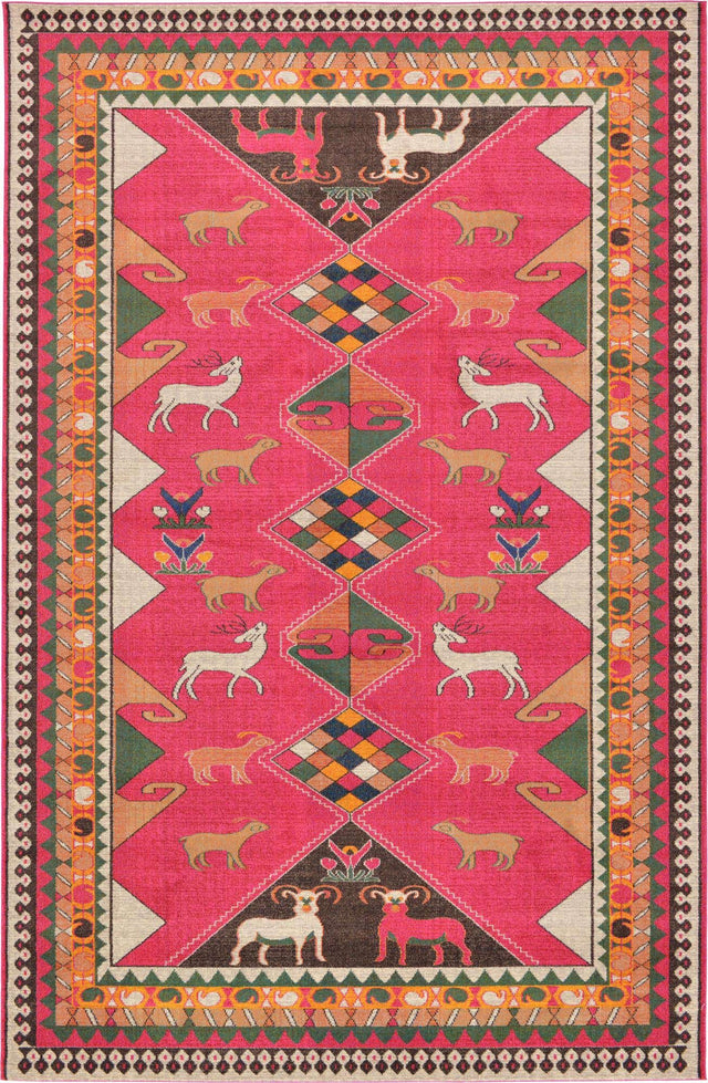Pink 10' 6 x 16' 5 Sedona Rectangle Area Rug