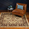 Cream 6' 1 x 6' 1 Voyage Square Area Rug