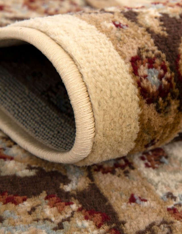 Cream 4' 1 x 4' 1 Voyage Square Area Rug