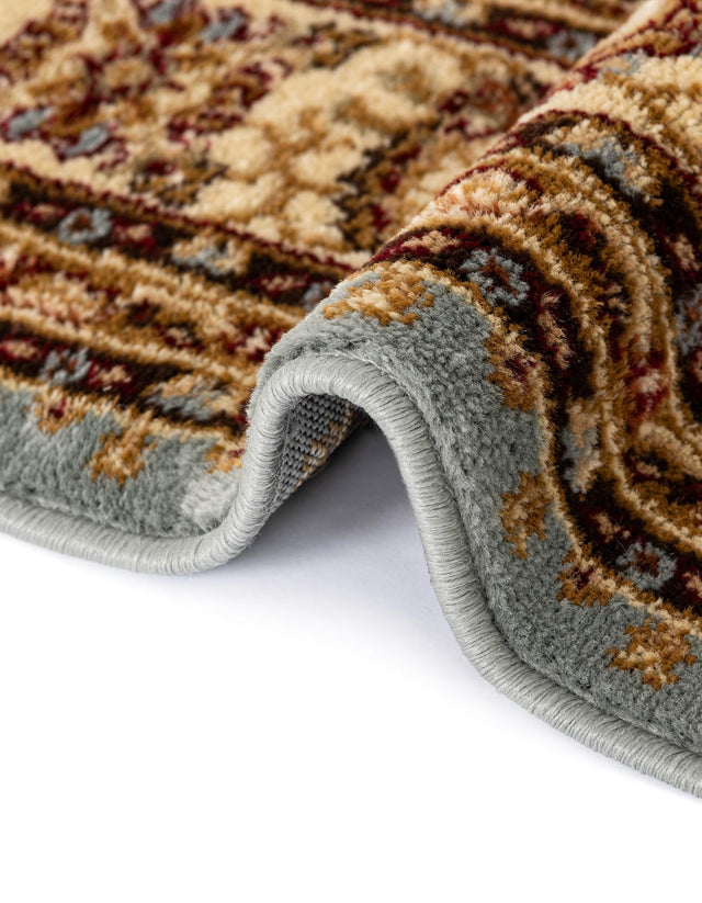 Light Blue 7' 10 x 7' 10 Voyage Square Area Rug