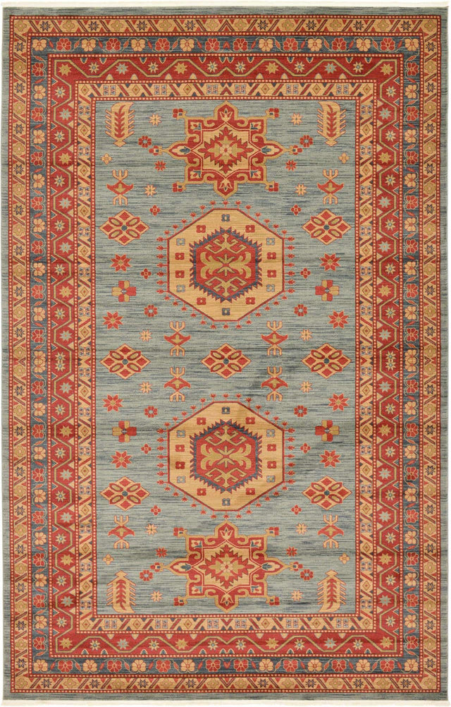 Light Blue 10' 6 x 16' 5 Sahand Rectangle Area Rug Affordable Easy Clean Traditional Design Durable Carpet for Home Interior Design Living Room Dining Office for Sale at Rug Engine