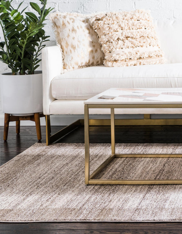 Beige 3' 1 x 5' 3 Del Mar Rectangle Area Rug 100% Polypropylene Easy Clean Stain Resistant Vivid Modern Carpet Mat for Home Decor Interior Designing for Sale at Rug Engine