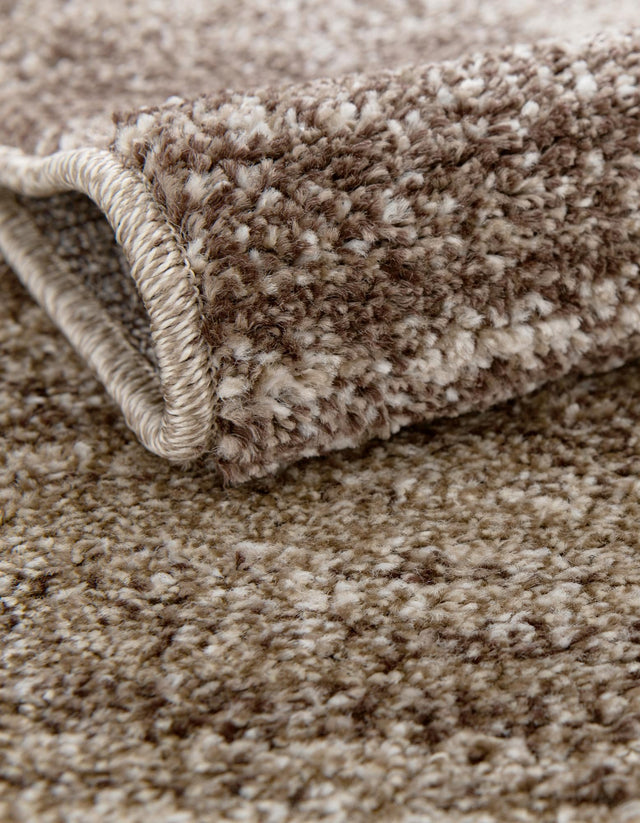 Light Brown 6' 1 x 6' 1 Del Mar Round Area Rug 100% Polypropylene Easy Clean Stain Resistant Vivid Modern Carpet Mat for Home Decor Interior Designing for Sale at Rug Engine
