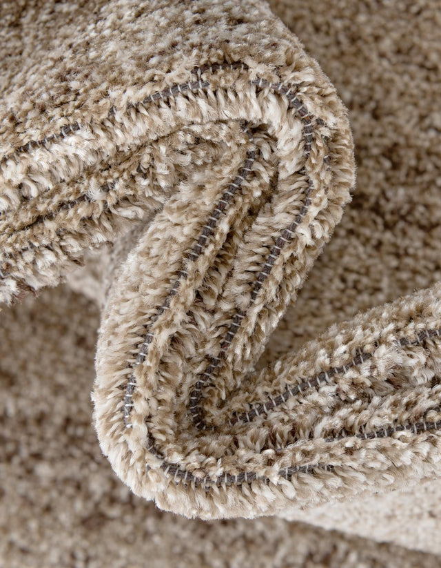 Light Brown 6' 1 x 6' 1 Del Mar Round Area Rug 100% Polypropylene Easy Clean Stain Resistant Vivid Modern Carpet Mat for Home Decor Interior Designing for Sale at Rug Engine